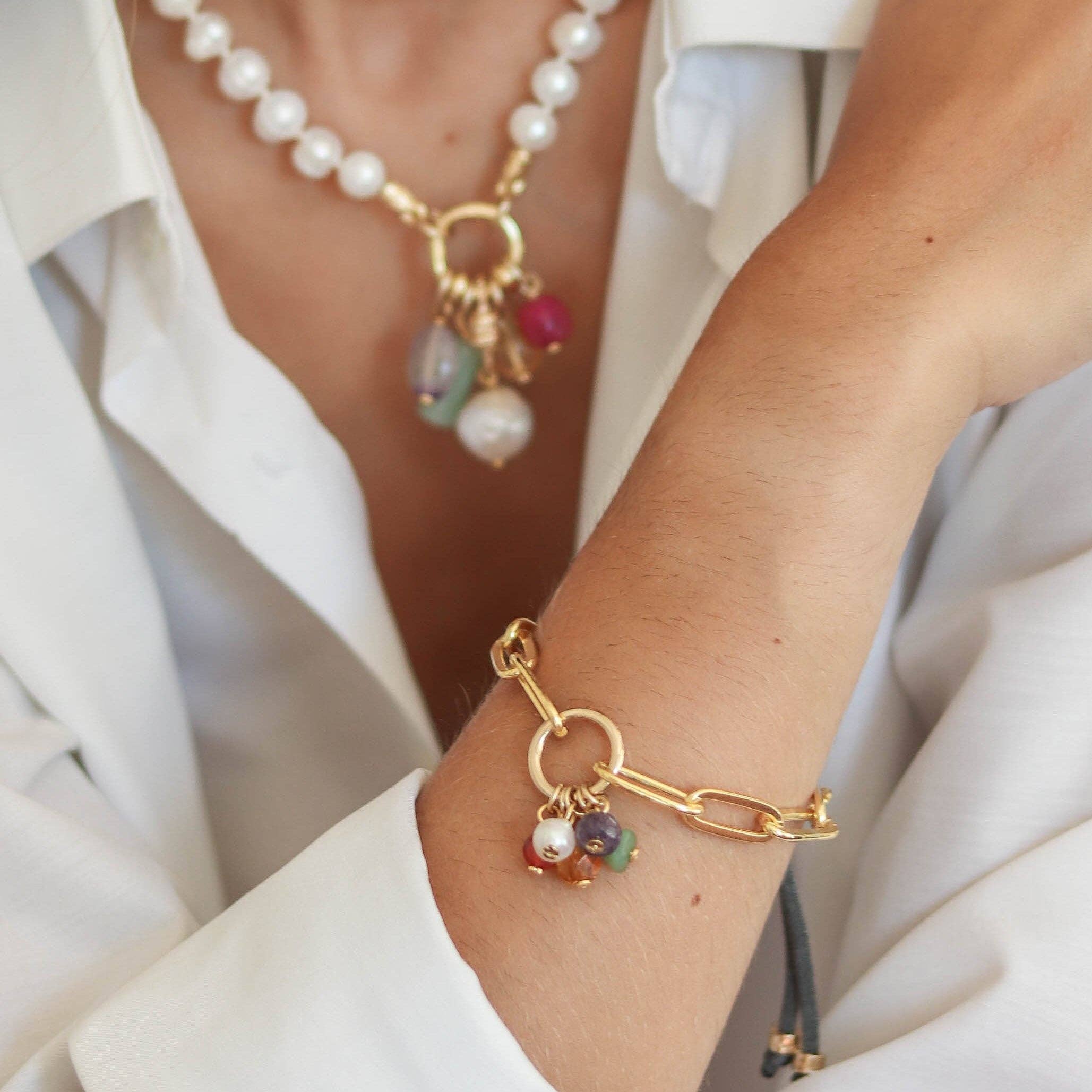 ÉMOLO – wholesale Berlockarmband – ISSOA armband med justerbar elastisk sidenrosett2