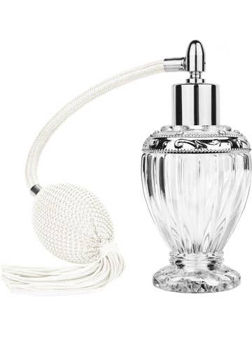 Best Bottles - Wholesale Perfume/Eau de Toilette - Diva Bottle with Tasseled Bulb Sprayer & Jeweled Ring - 46ml4