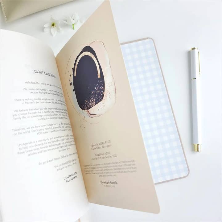 LH Agenda - Wholesale Journal/diary - Good Morning Good Night - Mocha - Daily Practice Journal10