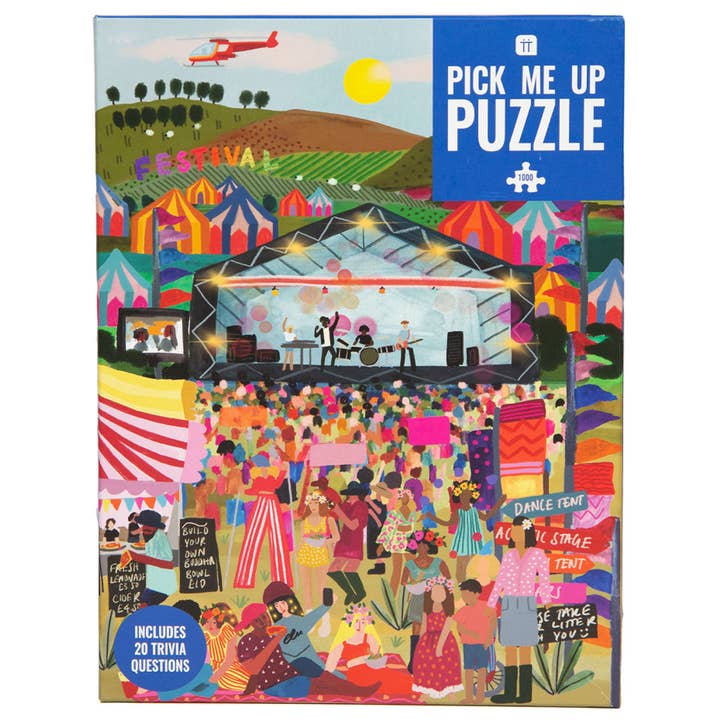 Summer Festival Puzzle - 1000pcs | Christmas Gifts | for wholesale by Talking Tables USA