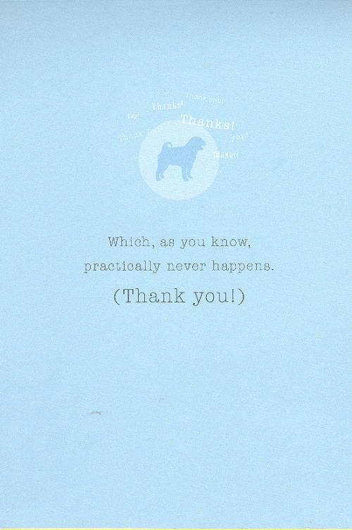 DICKENS INC. - Wholesale Thank You Card - Thank You General | GRTC | MD | 69442G1