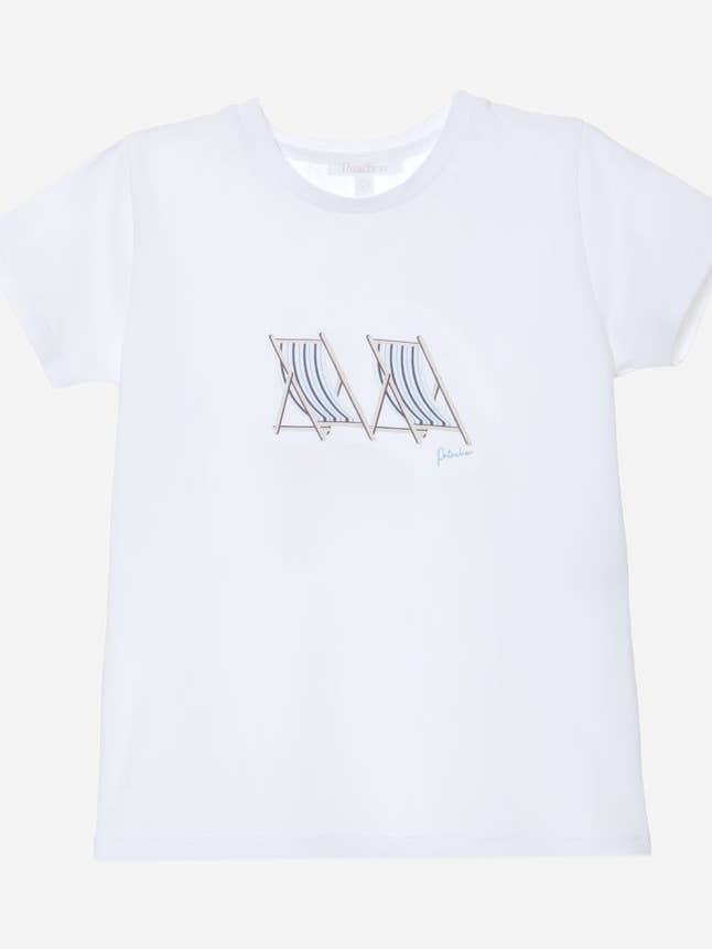 Patachou – wholesale T-shirt - Baby – Strandstolstryck t-shirt0