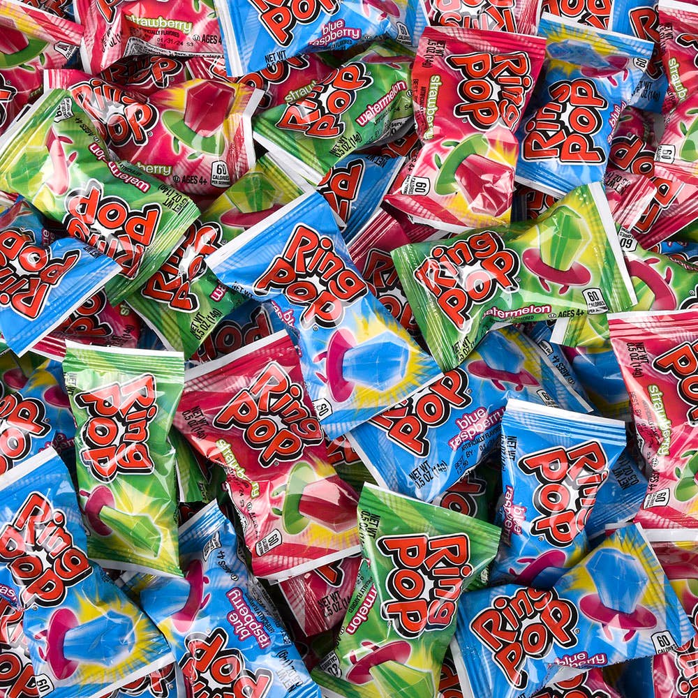 La Luna Bella - Toys - Wholesale Hard Candy - Ring Pop Lollipop Bulk 600ct (K) LLB Candy1