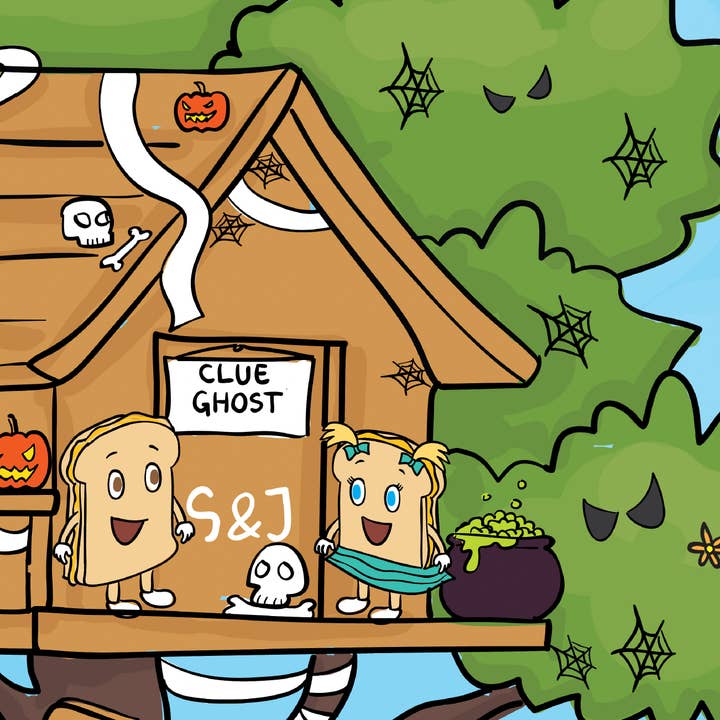 The Adventures of Susie & Johnny Grilled Cheese - Wholesale Early Reader Book (6-8) - Susie & Johnny Take A Trip to Halloween Hill: Holiday Adventure1