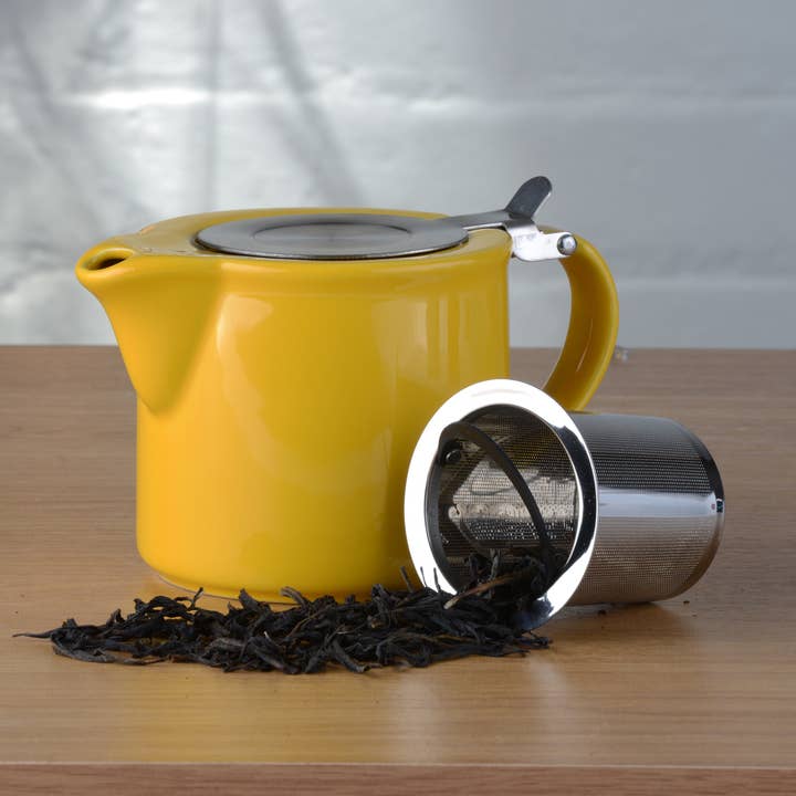 Infuse Teiera gialla per la vendita all'ingrosso da parte di The DRH Collection BV