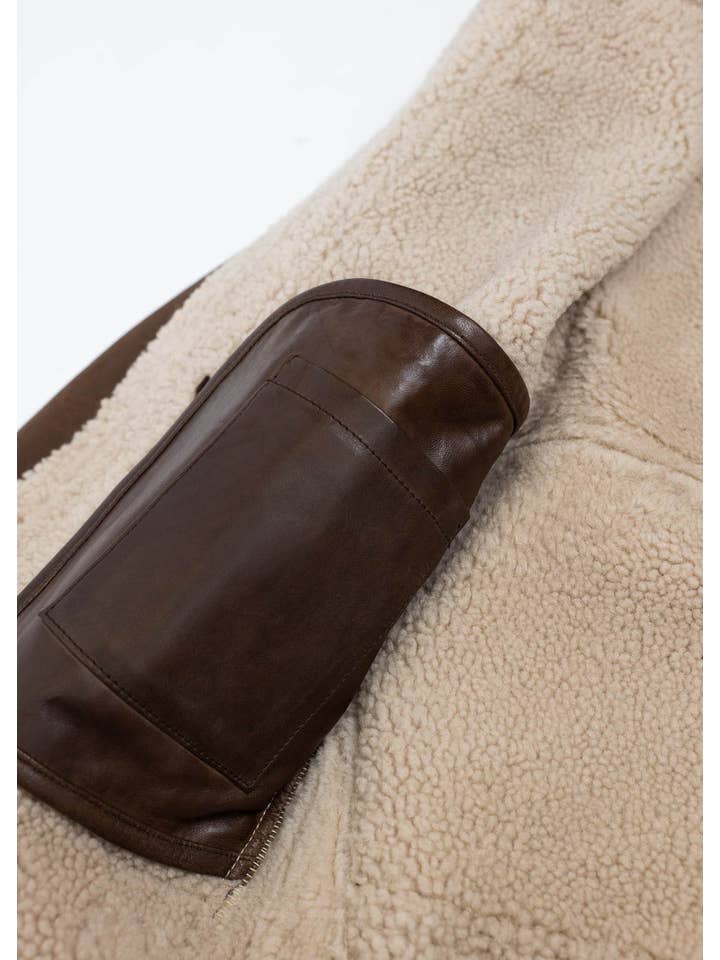 Iron & Resin - Wholesale Leather Jacket - Men's - Irvin Jacket8