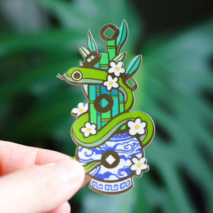 Thousand Skies - Wholesale Sticker - Vinyl Sticker (Holographic) Five Lucky Bamboo