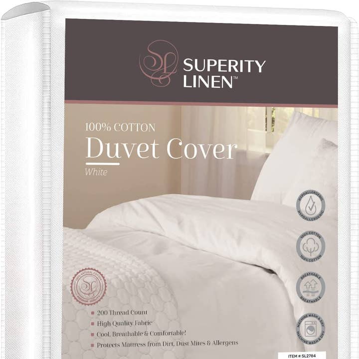 Superity Duvet Cover Only 100% Cotton Breathable & Comfortab for wholesale by Mastertex