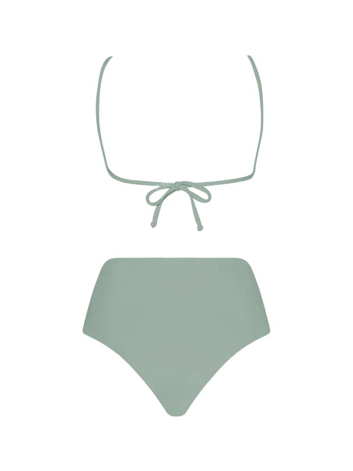 NAKEDSWIM - Wholesale One Piece Swimsuit - Women's - FALLON ONE PIECE - HAZE1