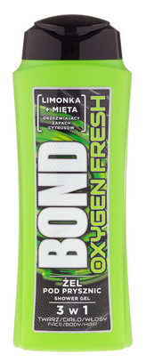 LS GROUP – wholesale Duschtvål – Herr – 3-i-1 duschgel för män – mint och citron – 400 ml0