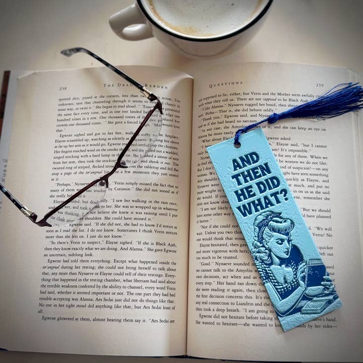Twisted Layers - Wholesale Bookmark - And Then He Did What? Funny 3D Bookmark - Smut 2