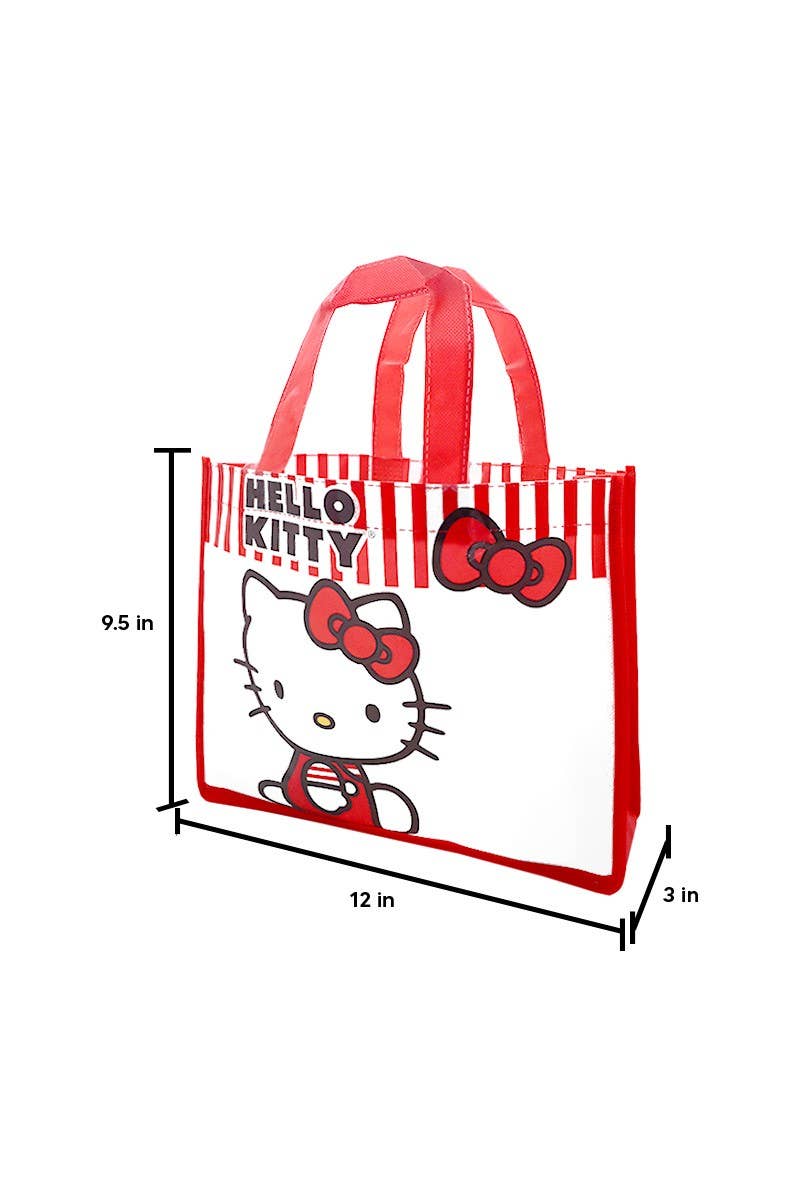 PINEAPPLE Beauty - Wholesale Draagtas - Uniseks - UPD MHKT Hello Kitty middelgrote milieuvriendelijke rode draagtas2