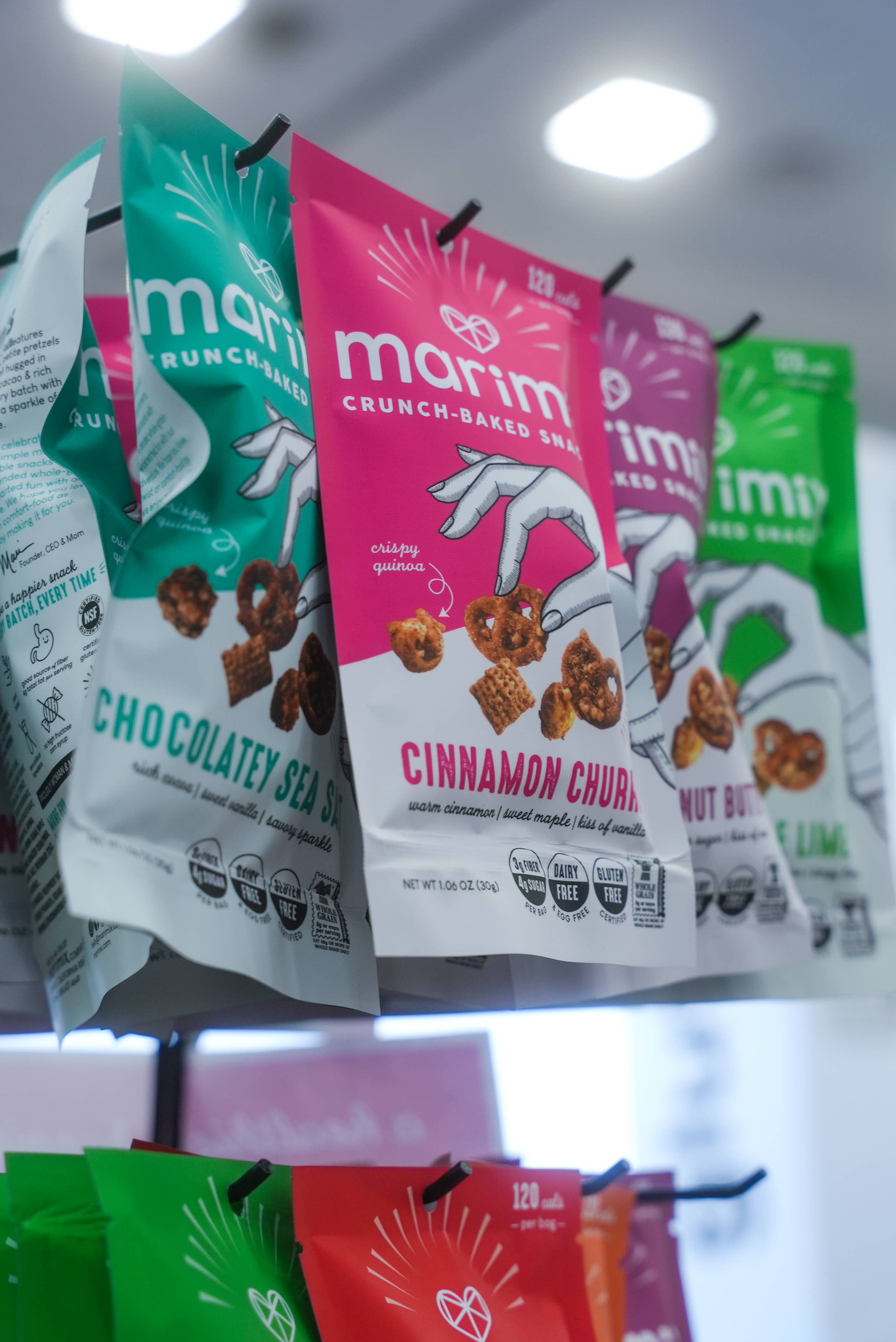 MARIMIX Crunch-Baked Snackmix - Wholesale Pretzels - Hatch Chile Lime - Single Serve8