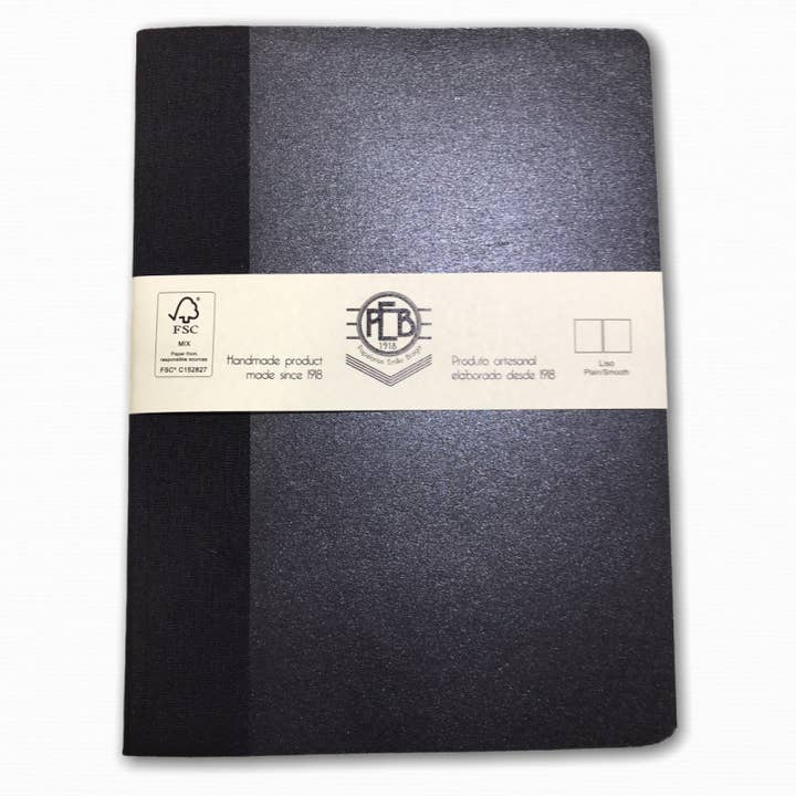 Papelarias Emilio Braga - Vendita all'ingrosso Quaderni - PEB Basic Nero Metallizzato1