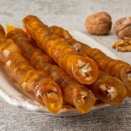 Aladdin - Wholesale Gummy - Ganik | Turkish Walnut Sausage Churchkhela (Cevizli Sucuk)