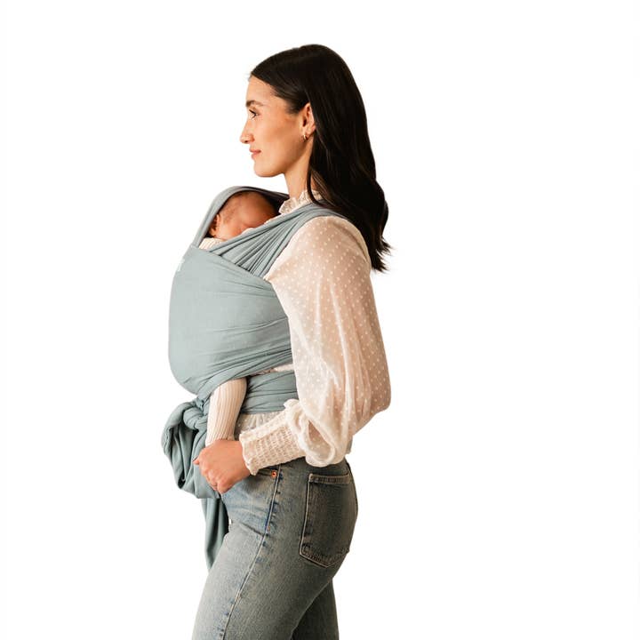 Moby - Wholesale Baby Wrap/Sling - MOBY EVOLUTION - SEA GLASS-ECOM BOX