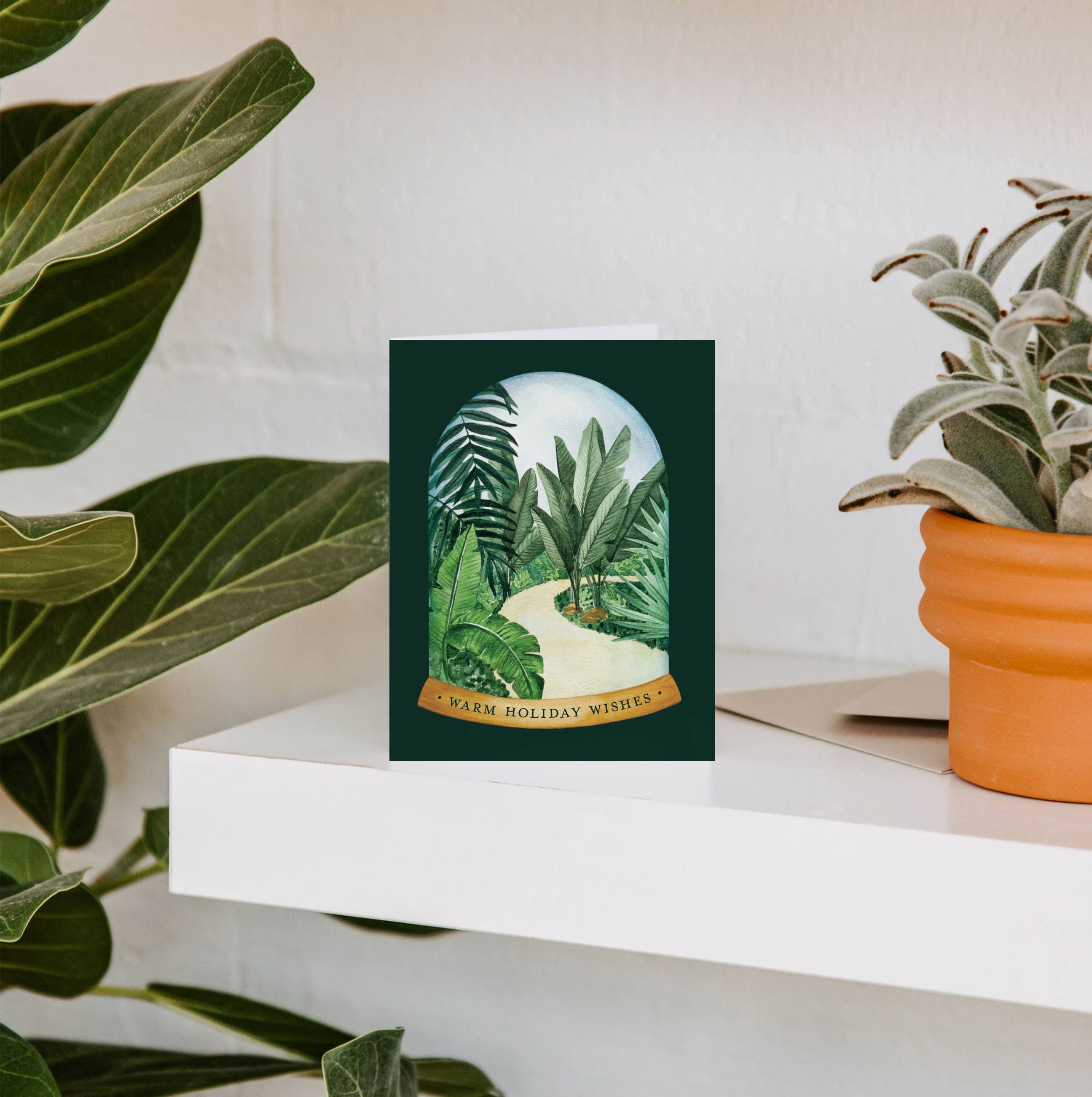 Paper Anchor Co. - Wholesale Christmas Card - Warm Holiday Wishes Greeting Card | Christmas Card1