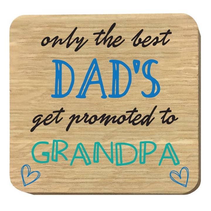 #1284 Promoted To Grandpa for wholesale by Close to the Bone Greeting Cards and Gifts
