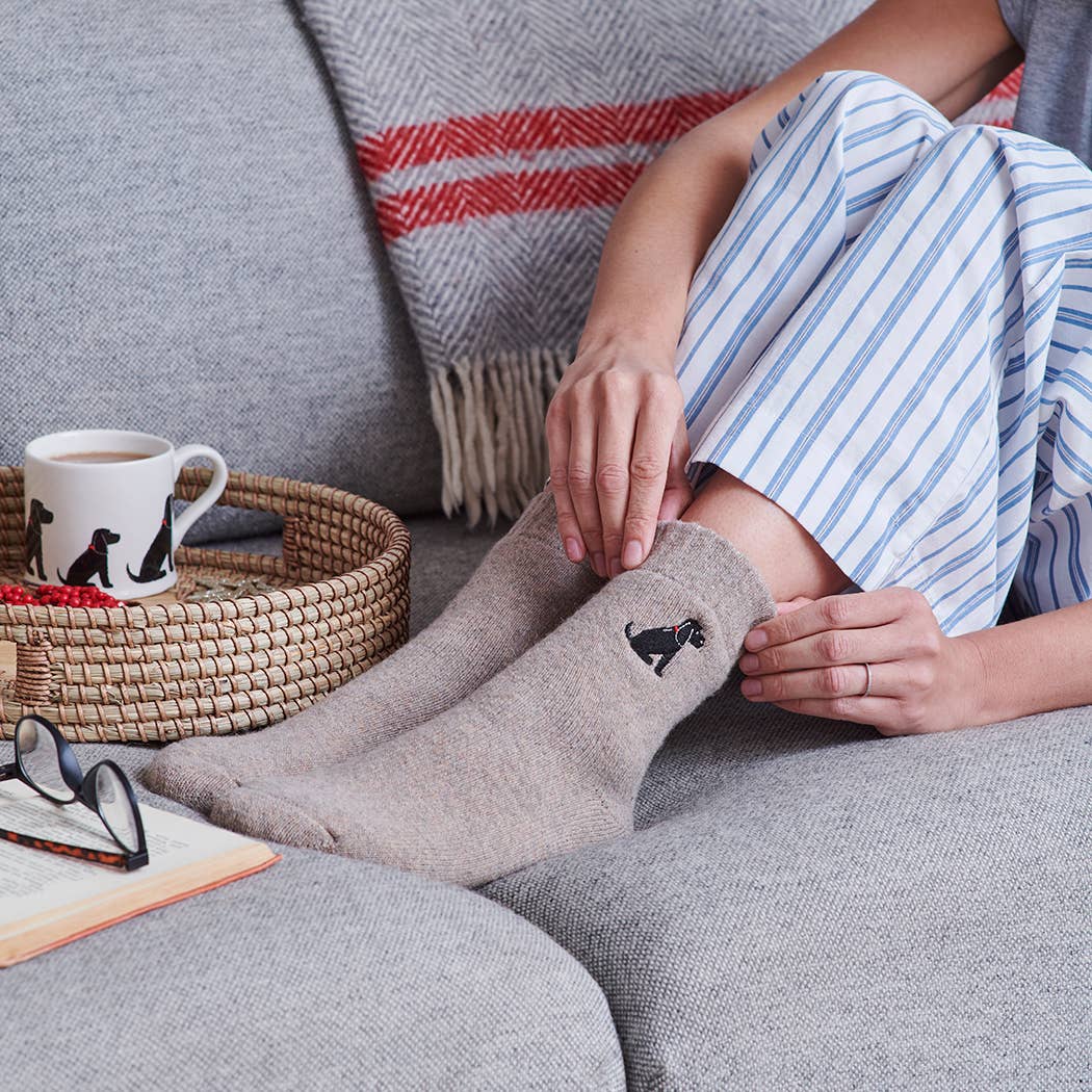 Sweet William Designs – wholesale Socks – Unisex – Dog Walking Socks - Cocker Spaniel (Black)3