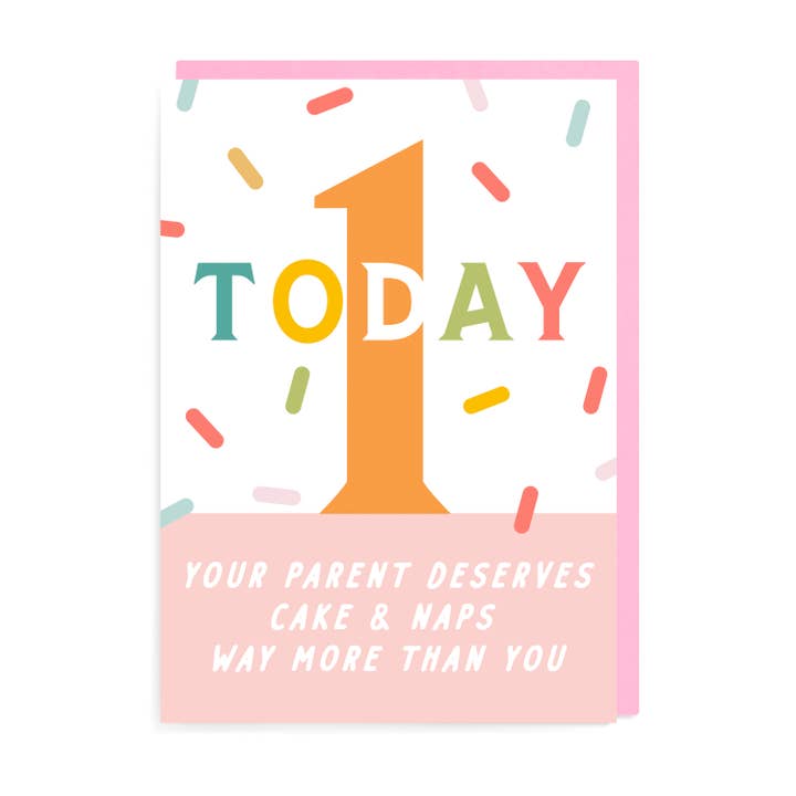 Kuchen & Nickerchen Parent | 1 Heute für den Großhandel von URGHH Card Co.