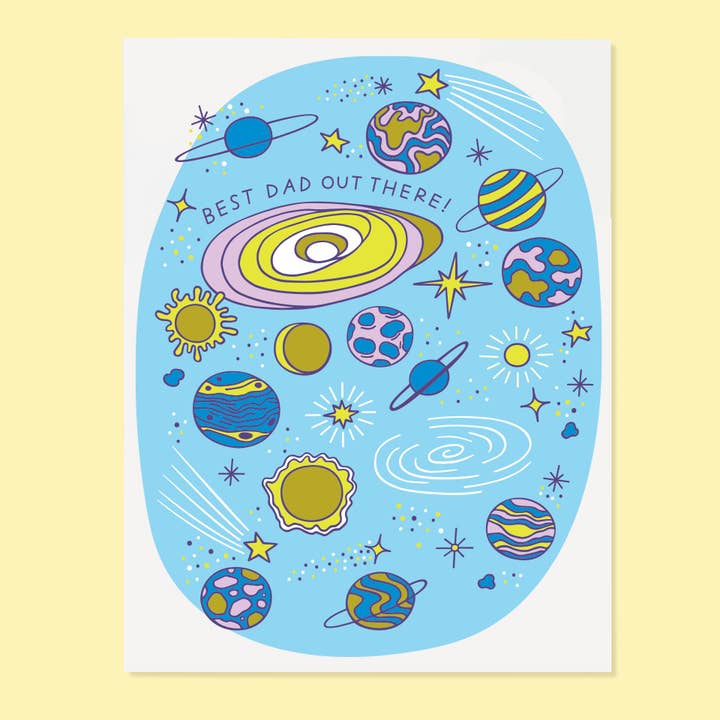 Carte Papa Là-bas pour la vente par The Good Twin