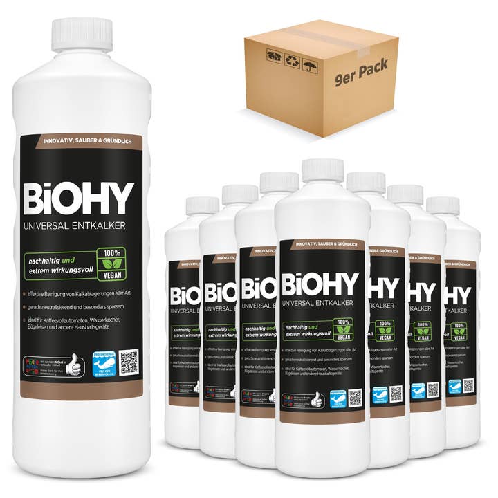 BiOHY - Wholesale Allesreiniger - BioHy universele ontkalker, ontkalkingsmiddel, biologische kalkverwijderaar, kalkreiniger10