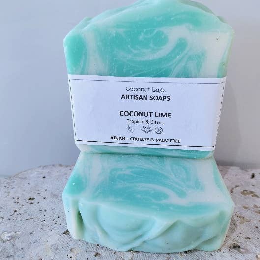 Coconut Luxe Naturals - Wholesale Bar Soap - Luxury Soap - Coconut Lime Refreshing