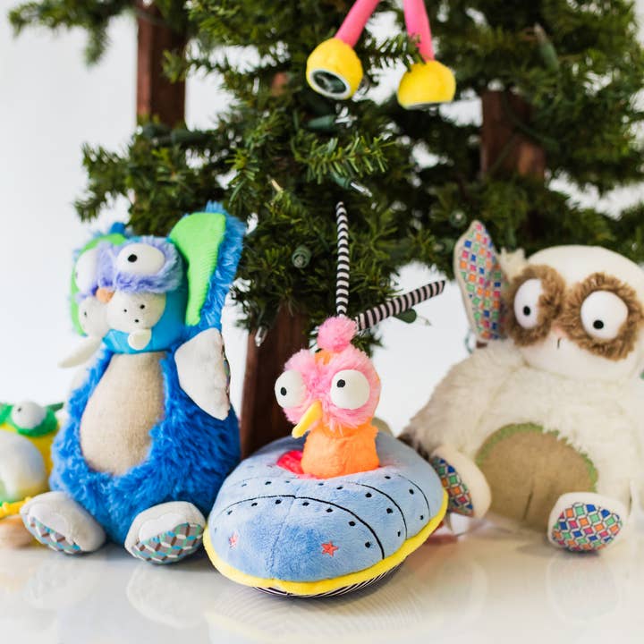 Inklings Baby - Wholesale Musical Toy - Kids & Baby - Ollie the Oddball Oddbird Rocket Ship Musical Pull Toy1