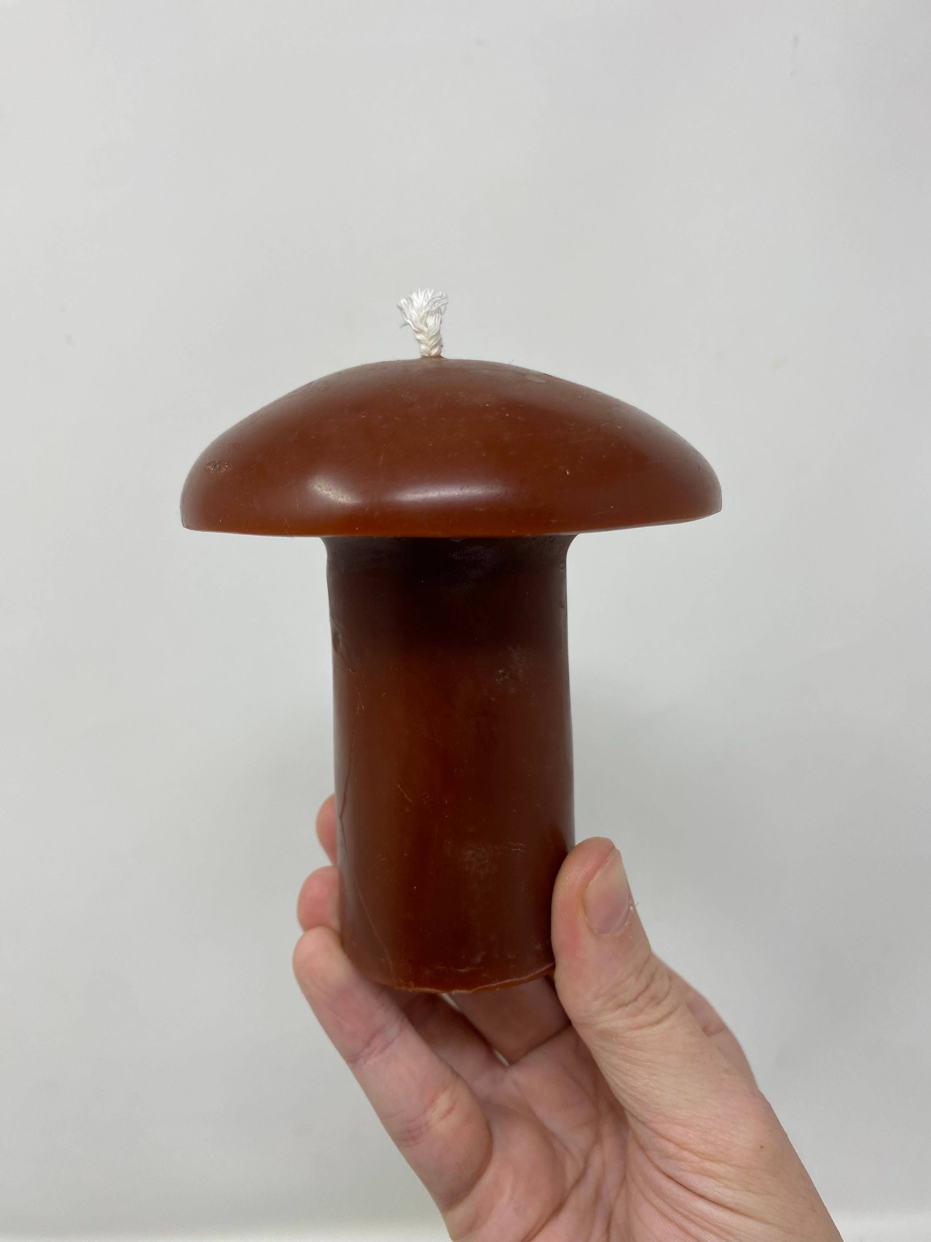 Freedom Rocks - Venta al por mayor Velas de diseño llamativo - Vela grande de cera de abejas con forma de hongo de 4 pulgadas de alto5