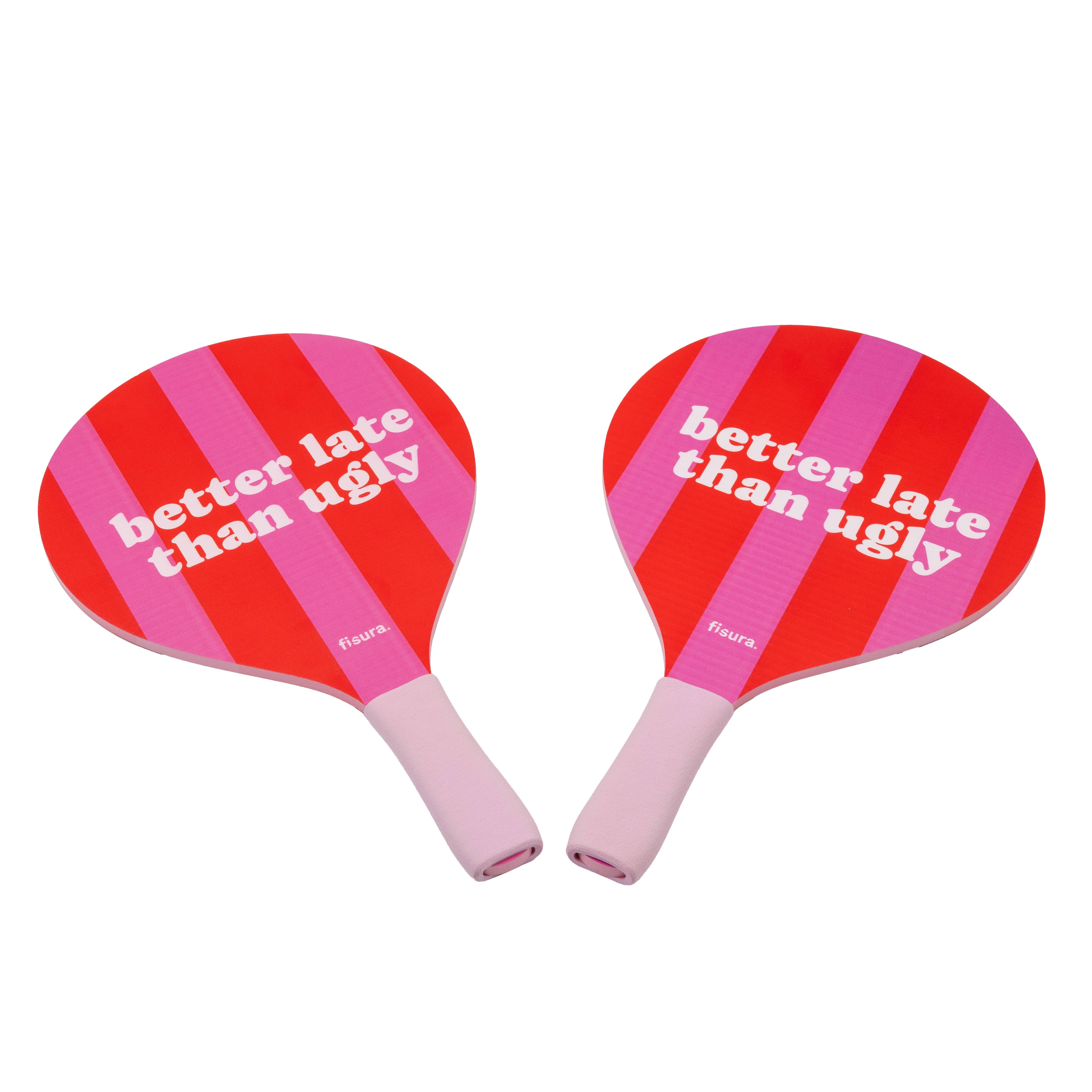 Fisura - Wholesale Pool Tool - Beach paddles "better late than ugly"1