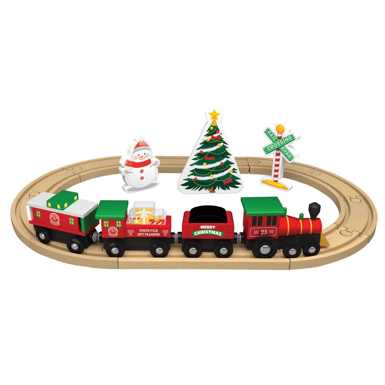 Masterpieces Puzzles - Wholesale Toy Set - Kids - Lionel - Deluxe Holiday Toy Train Set1