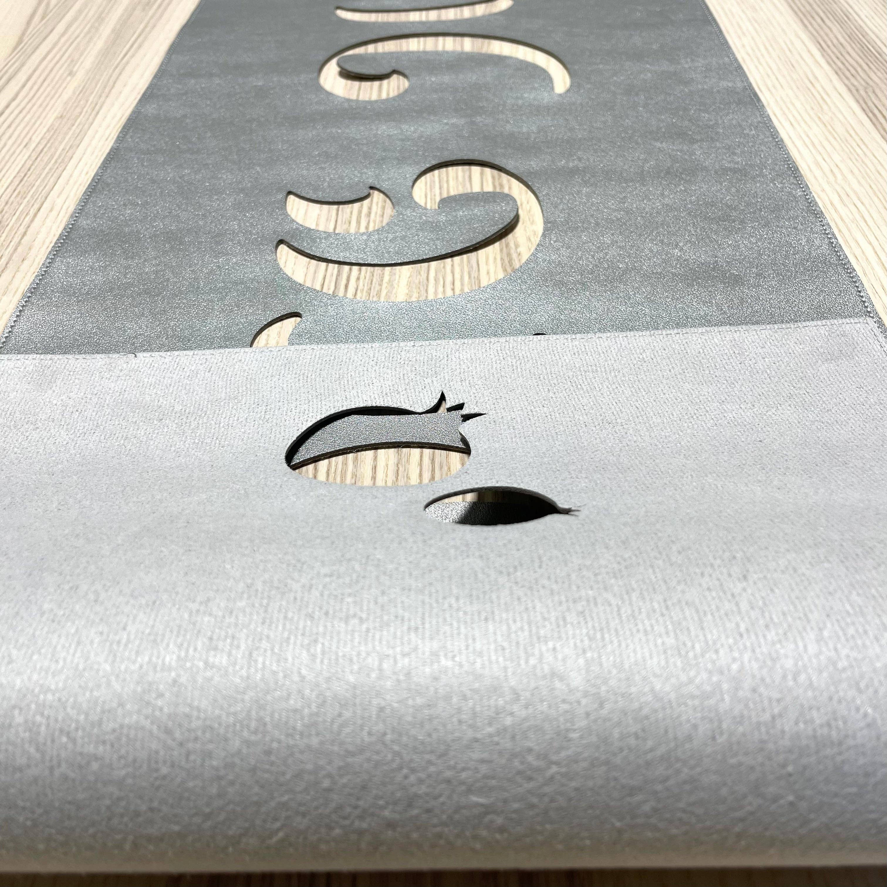 Mensch Kippah - Wholesale Table Runner - STAIN FREE Rosh Hashanah Shana Tovah Vinyl Table Runner #33