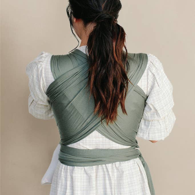 Solly Baby - Wholesale Baby Wrap/Sling - Basil Wrap4