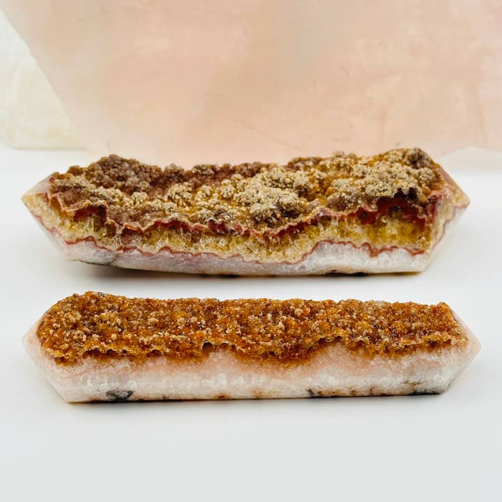 Rock Paradise - Wholesale Spiritual Stone/Crystal - Double Terminated Citrine Crystal Point - Golden Amethyst -8