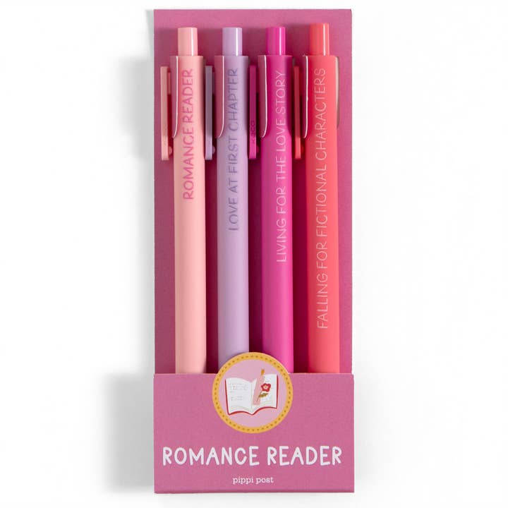 Romance Reader Pen Set for wholesale by Pippi Post