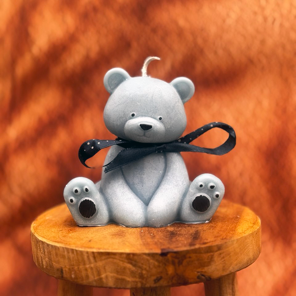 Viini Fire - Venta al por mayor Velas de diseño llamativo - Vela oso bebé3