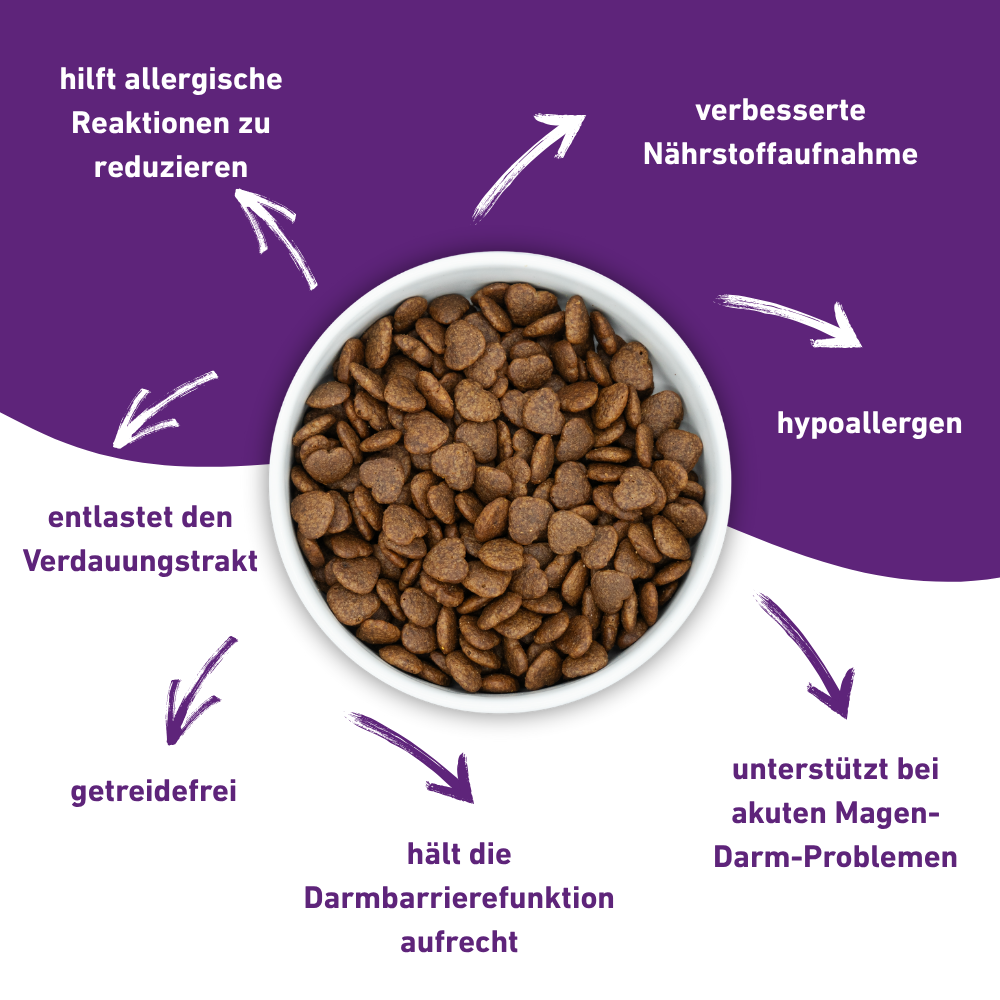 WILDFANG - Vente Nourriture – chien - VetLine croquettes avec peptides pour chiens - Gastro-intestinal3