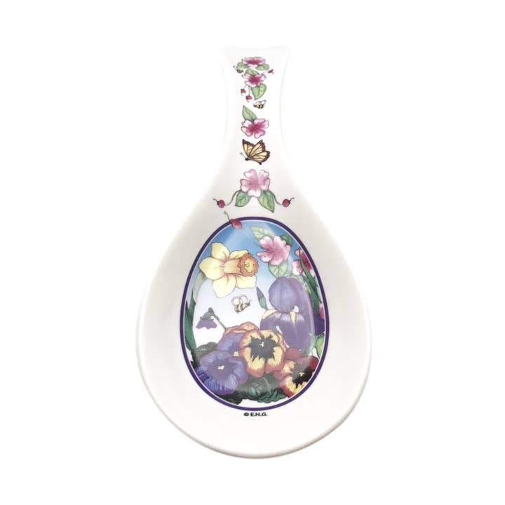 European Heritage Gifts - Wholesale Spoon Rest - European Spring German Ceramic Spoon Rest