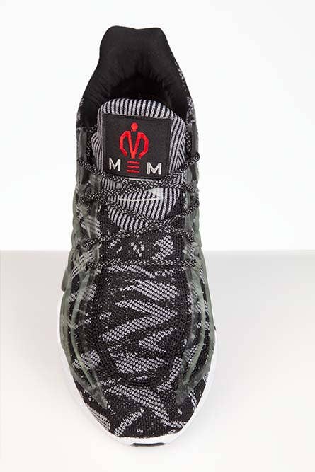 Grå MEMFitness M-3 Aspire träningsskor med vit sula för wholesale på Faire6