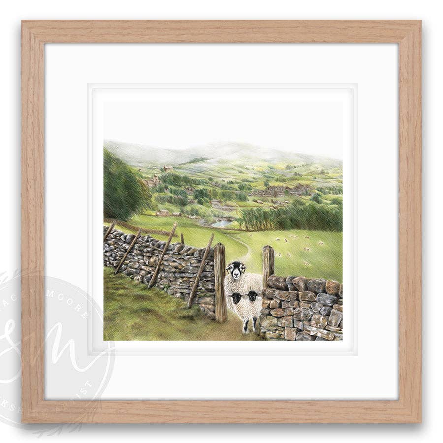 Stacey Moore Ltd - Wholesale Art Print - Welcome to The Dales1