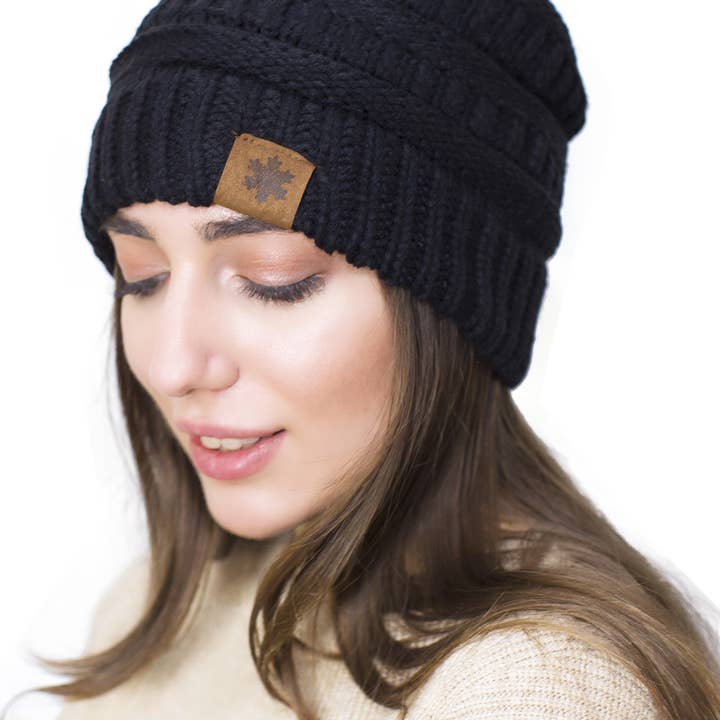 Lelaffet – wholesale Beanie – Women's – Slouchy Cable Knit Beanie Winter Hats for Women Chunky