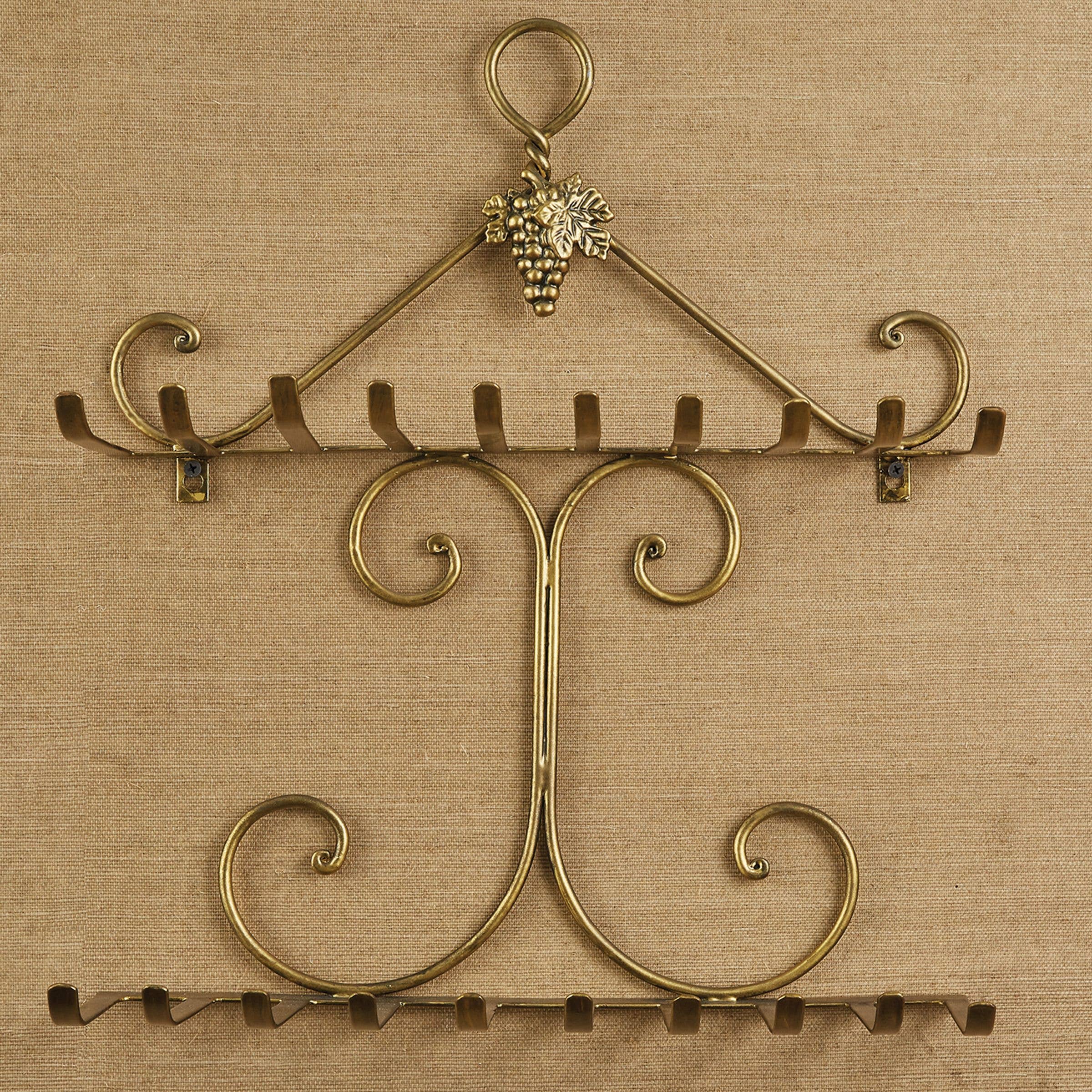 Park Designs – wholesale Wine rack – Williamsburg Mason Reserve Wine Glass Holder1