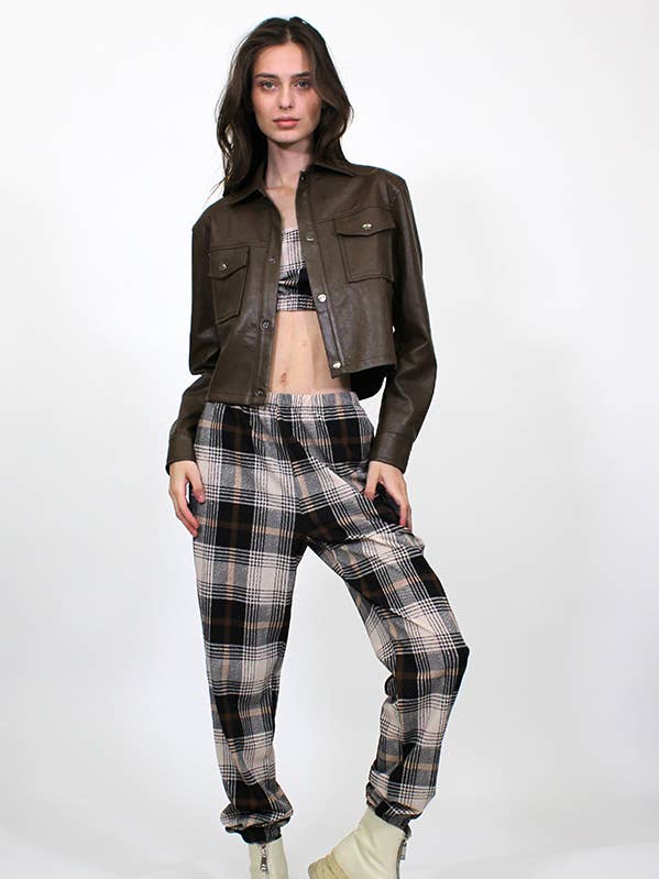 LANGARMJACKE AUS PU-LEDER J3000 für den Großhandel von Junie