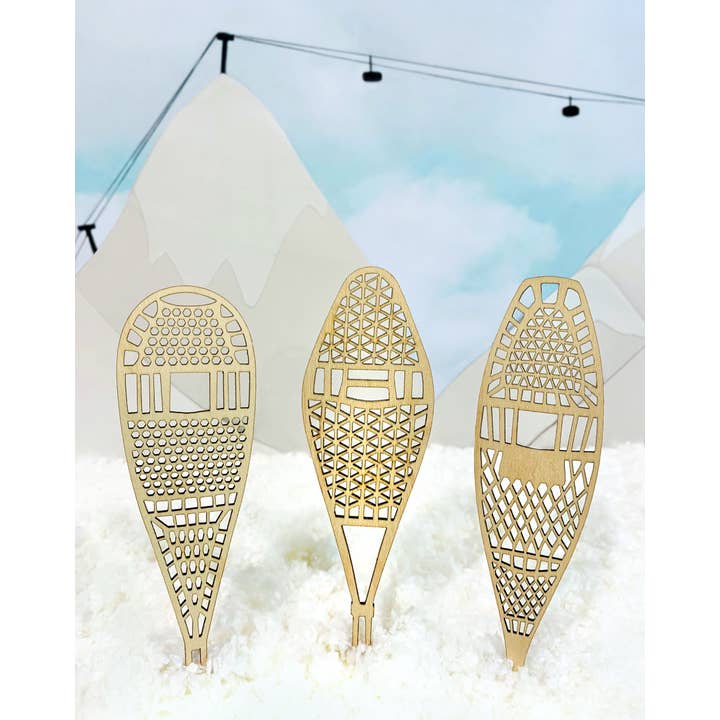 REMOVED BRAND - Wholesale Ornament Set - Snowshoes3
