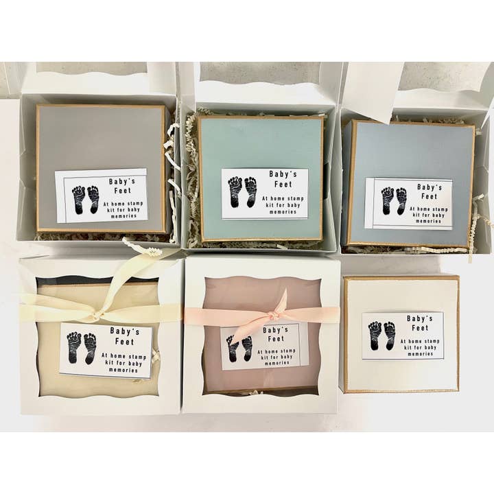 Ten Twenty Six Designs - Wholesale Rubber/Decorative Stamp - Kids & Baby - Baby's Feet Stamp Kit
