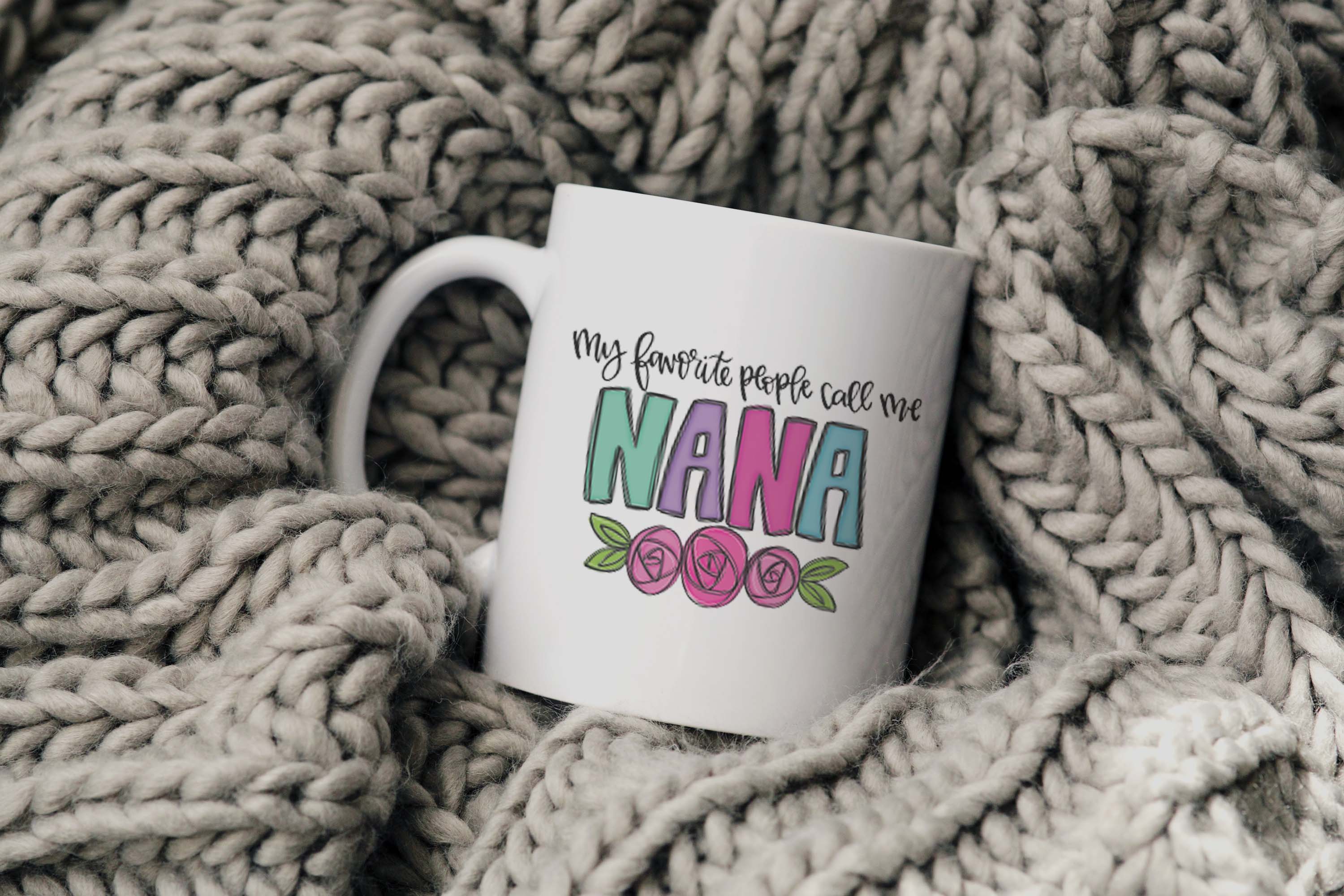 Canary Road - Wholesale Coffee Mug - My Favorite People Call Me Nana Mug, Nana's Coffee Cup Gift