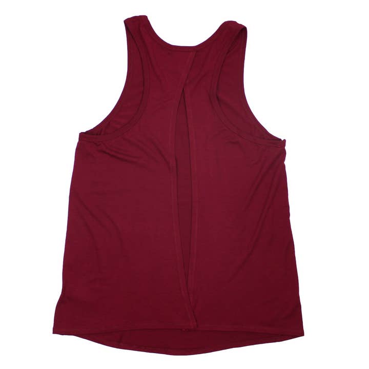 Kickoff Couture - Wholesale Tank Top - Women's - Aggies Pride Script Open Back Tank