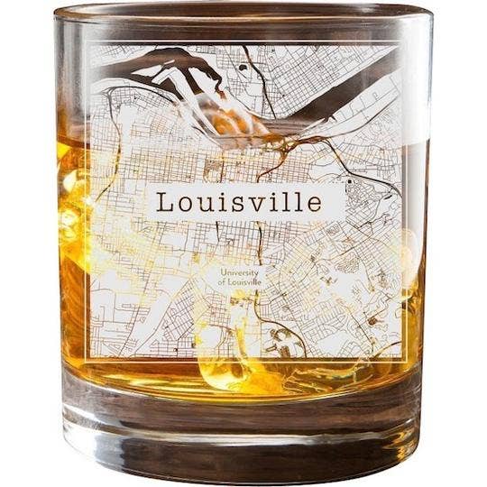 Louisville College Town Lot de 2 verres pour la vente par College Town Glasses