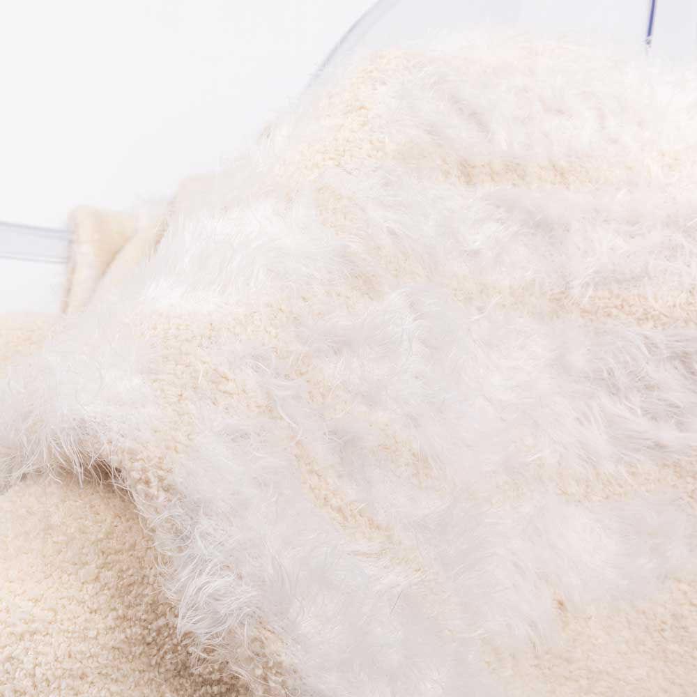 BIG LOViE - Wholesale Throw Blanket - DREAM | WINGS IVORY2