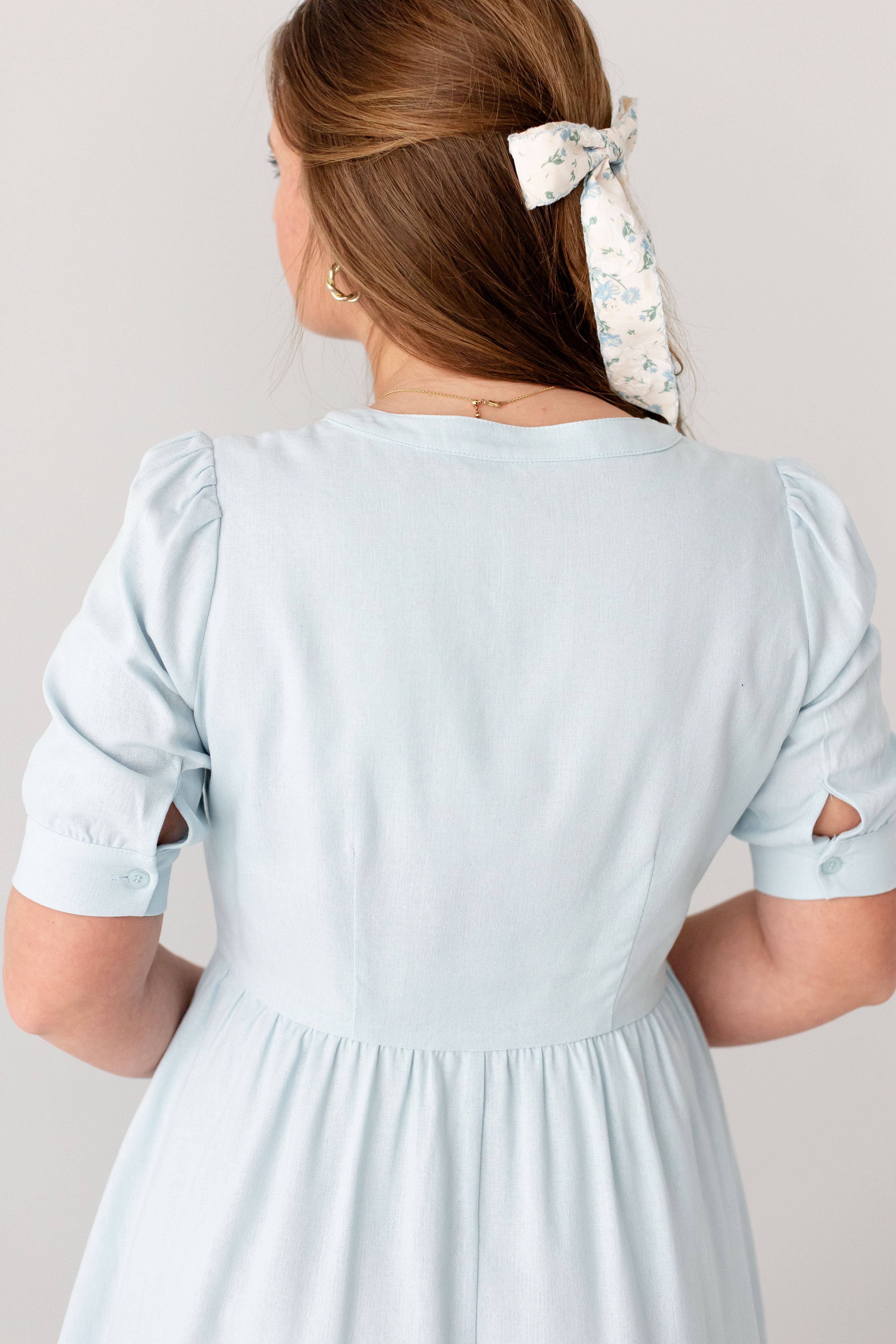 The Main Street Exchange - Wholesale Dress - Women's - 'Nora' Button Front A-Line Dress11